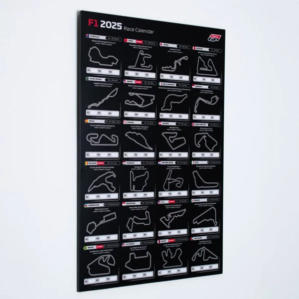 Calendario de F1 Edición 2025 - Imagen 4